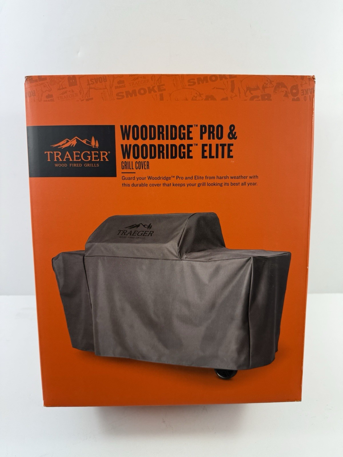 Traeger BAC775 Full Length Grill Cover for Woodridge Pro & E