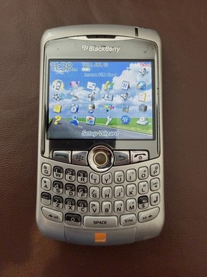 BlackBerry Curve 8320 Handy Originalverpackt Orange Funktioniert