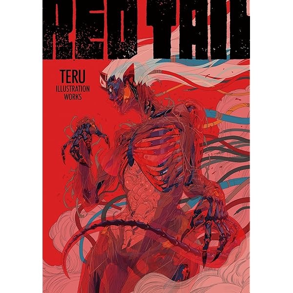 REDTAIL TERU ILLUSTRATION WORKS Sci-Fi World Illustration Collection Book Ja JP