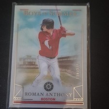 2024 Panini Boys of Summer Roman Anthony #95 Rookie Serial Numbered