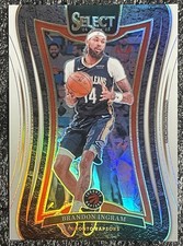2024-25 Panini Select - Mezzanine Brandon Ingram #359 White Prizm /125