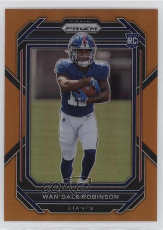 2022 Panini Prizm Rookies Orange Prizm /249 Wan'Dale Robinson #315 Rookie RC
