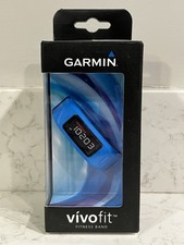 Garmin Vívofit Fascia Fitness Blu Taglia L NUOVO
