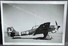WW2 Egypt - captured Italian JU 87 Stuka in RAF markings -small photo 7 by 4.5cm