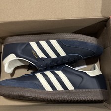 adidas gazelle silver green womens adidas Men's Originals Samba OG "Night Navy Gum" main image 0