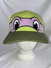 Teenage Mutant Ninja Turtles Snapback Hat Donatello Mask TMNT Nickelodeon OSFM