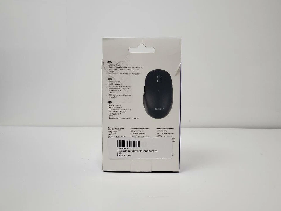 TTargus Midsize Comfort Multi-Device Bluetooth Mouse (AMB582GL) - OPEN BOX - Image 3 of 4
