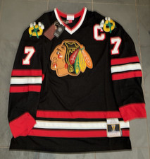 NWT 1998 CHELIOS #7 CHICAGO BLACKHAWKS NHL Mitchell & Ness Power Jersey XLT $225