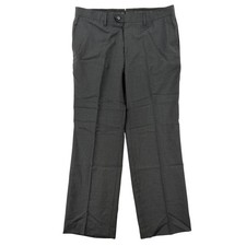 Versace Collection Dress Pants Mens 36x30 Gray Regular Fit Pinstripe Office 52EU