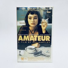 Amateur (VHS, 1994) Crime Thriller Movie Video Tape Hal Hartley Film Rare 90s