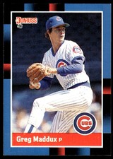 Greg Maddux 1988 Donruss #539 Chicago Cubs MLB READ FREE SHIPPING AutographDen