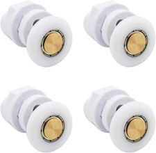 4 Pezzi Cuscinetti Rotelle per La Porta, Doccia Ricambi per Porte, per Porta Del