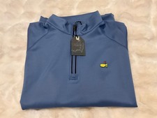 Masters Tech 14 Zip Mens L Gray Augusta National Golf Club Performance Pullover Masters Tech 14 Zip Mens L Gray Augusta National Golf Club Performance Pullover
