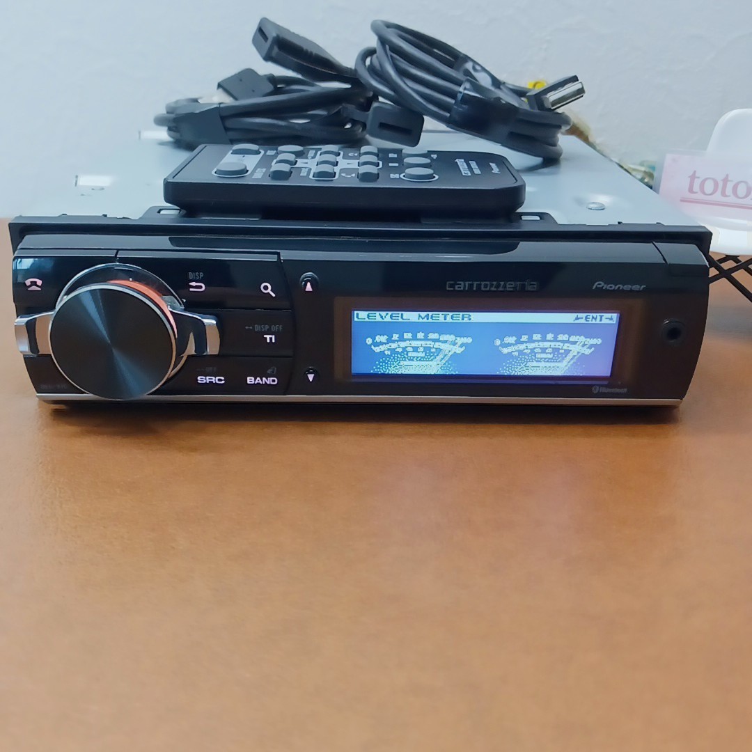 Pioneer Carrozzeria DEH-970 1DIN CD USB Bluetooth Car Audio Tested
