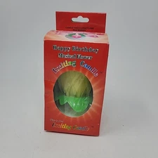 Vtg. Happy Birthday Musical Flower Candle Original Box Yellow New