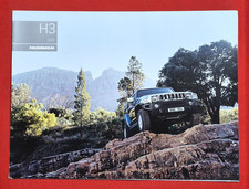2007 HUMMER H3 Technical Specifications Brochure UK Market - Vortec 3700