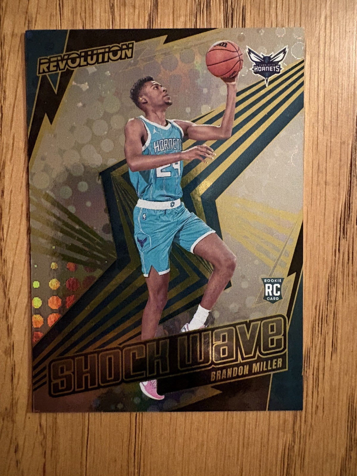 2023-24 Panini Revolution - Shock Wave #9 Brandon Miller RC
