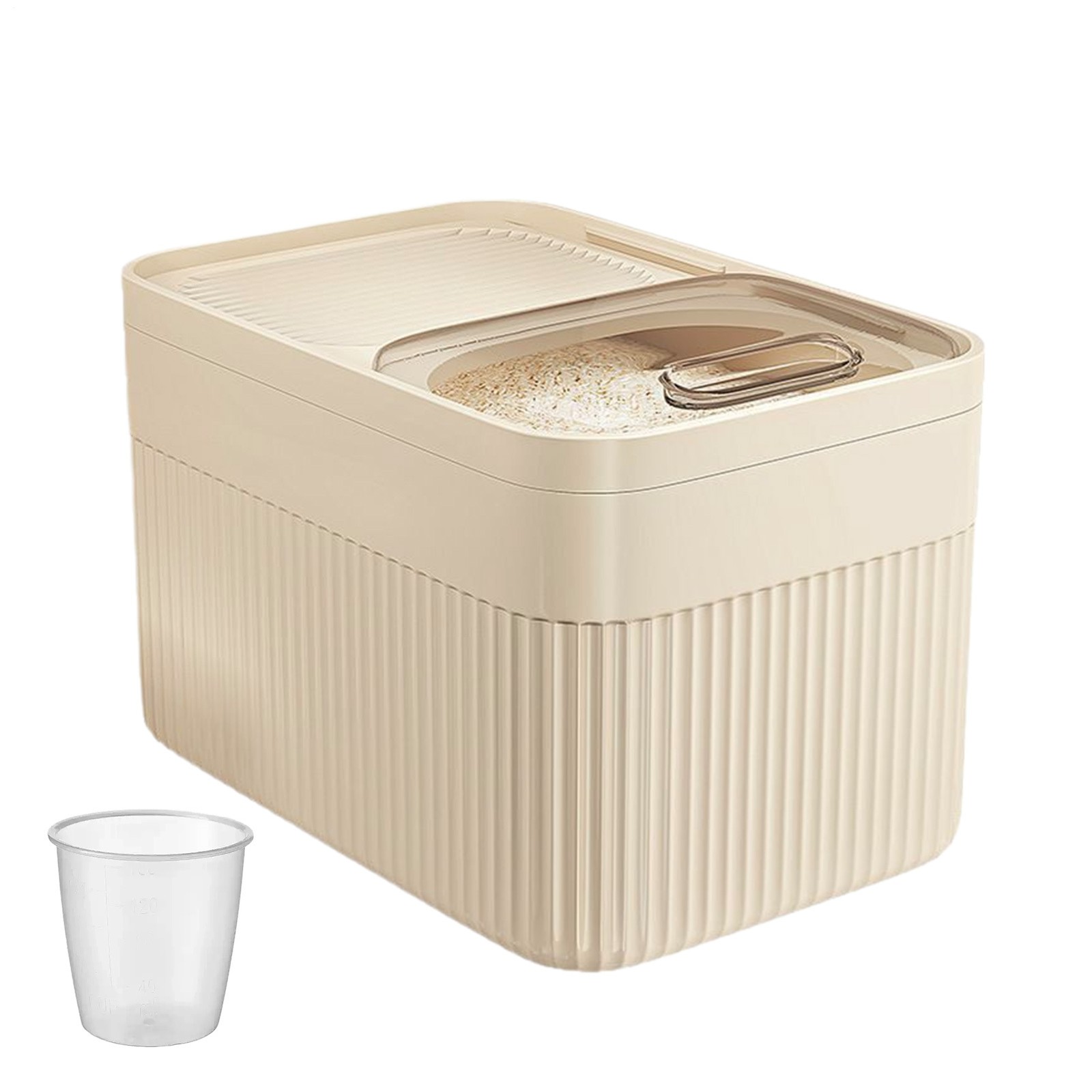 Storage Sealed Container For Dog Food Treat Dispenser