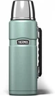 Thermos Stainless King 1.2L Thermos Flask, Duck Egg, new but small dent on cup
