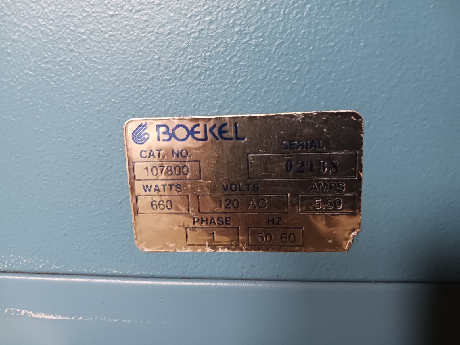 Boekel Scientific Model 107800 Economy Digital Control Incubator
