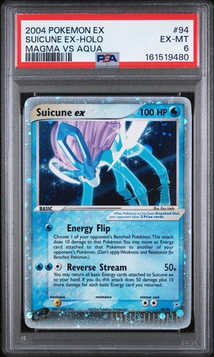 Suicune ex graded PSA 6 for sale on eBay