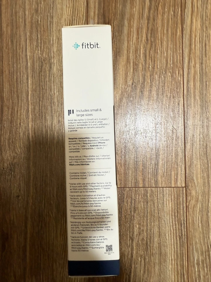 NEW Fitbit Charge 4 Fitness Activity Tracker Heart Rate Monitor Smartwatch Black - Image 4 of 4