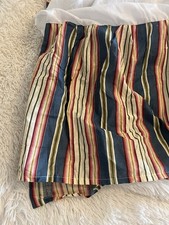 Full Size Double Multi Color Blue Tan Green Pink Bed Skirt Ruffled 14  Drop