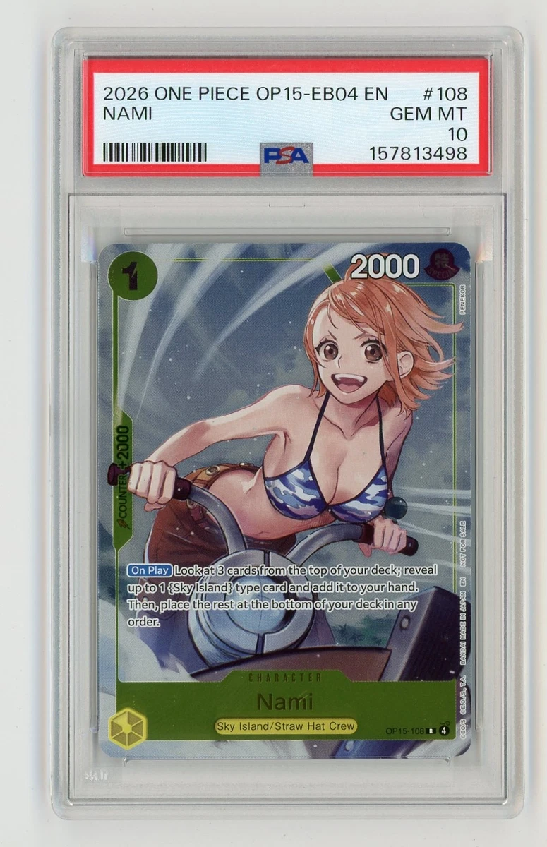 Nami OP15-108 Adventure on Kami's Island for sale | eBay