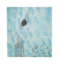 Curt Ginther (b. 1951) Large Original Painting On Canvas “Carlos at Kaimana”