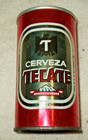T Cerveza Tecate Beer Can SS Straight Steel — photo 3