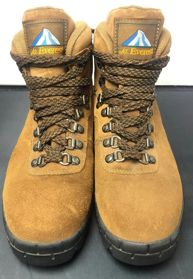 Botas de Invierno Mt Everest Verano 5 Cuero Senderismo Marrón Gamuza HOMBRE 6 / Mujer 8 Foto 2 de 4