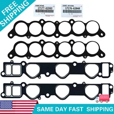 OEM 4PCS Intake Manifold Gasket Toyota Tacoma Tundra 4Runner T100 V6 3.4L 5VZ-FE