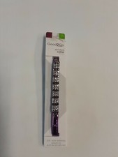Good 2 Go Purple Stretch Collar For Cats W/Rhinestones  Silver Bell BNWT 