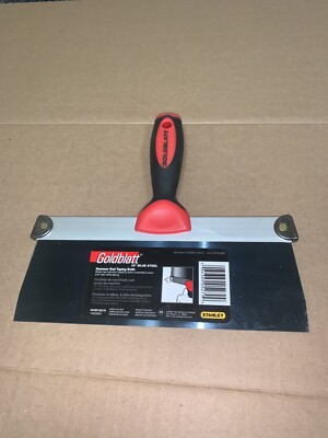 Goldblatt By Stanley 10  Blue Steel Hammer End Red Grip Drywall Taping Knife