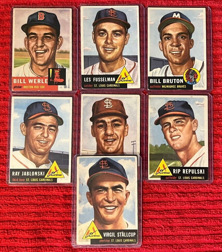 31 Card 1953 Topps Baseball Lot in SOLID VGEX+ Condition - No Creases! 29 Diff - Picture 3 of 4