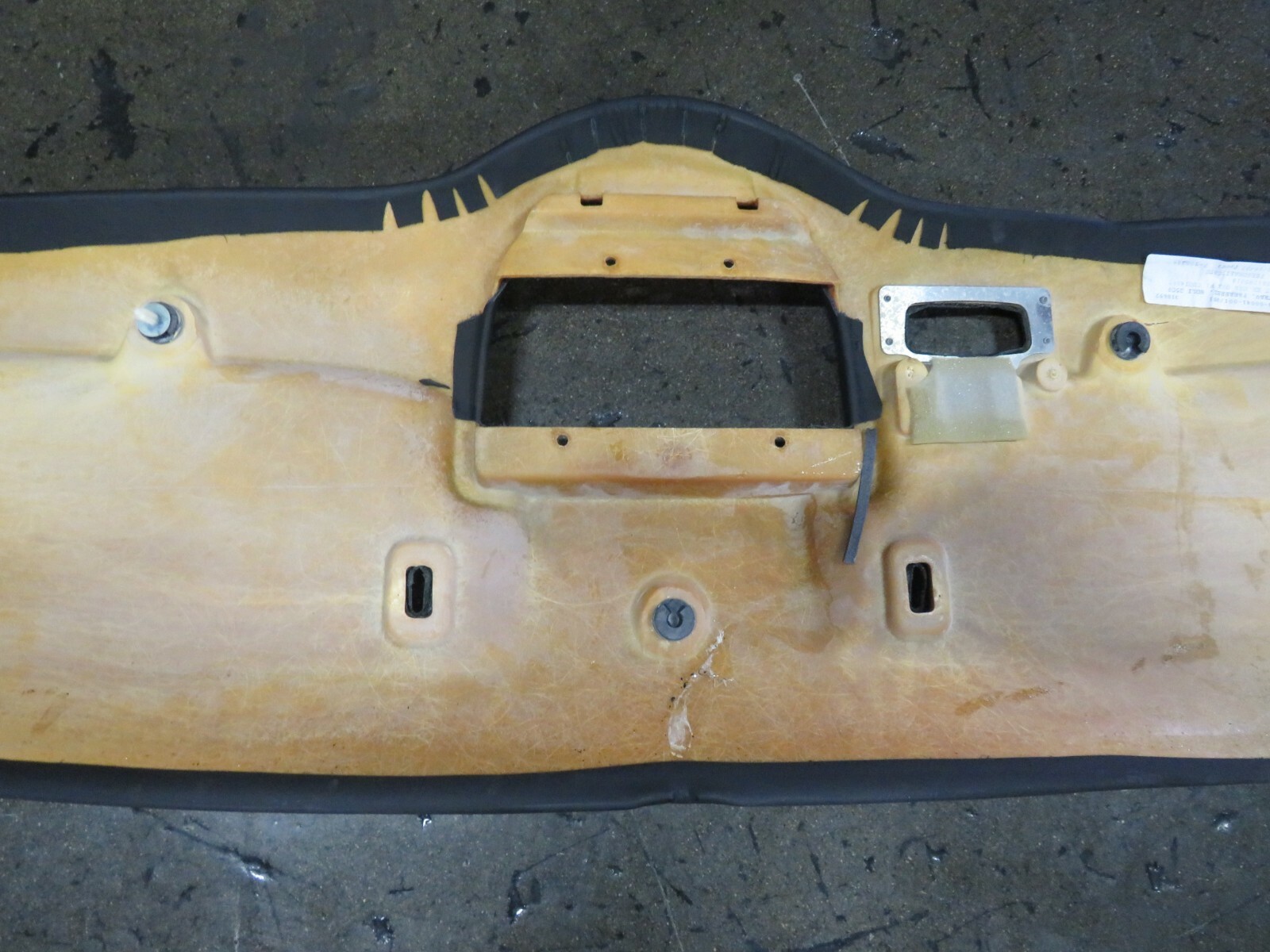 Ferrari 599 GTB, Visor / Roof Trim Panel, Used, Damaged, P/N 68556400