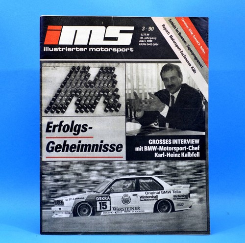 DDR Illustrierter Motorsport IMS 3 1990 Yamaha XT BMW Schleizer Dreieck Scott F