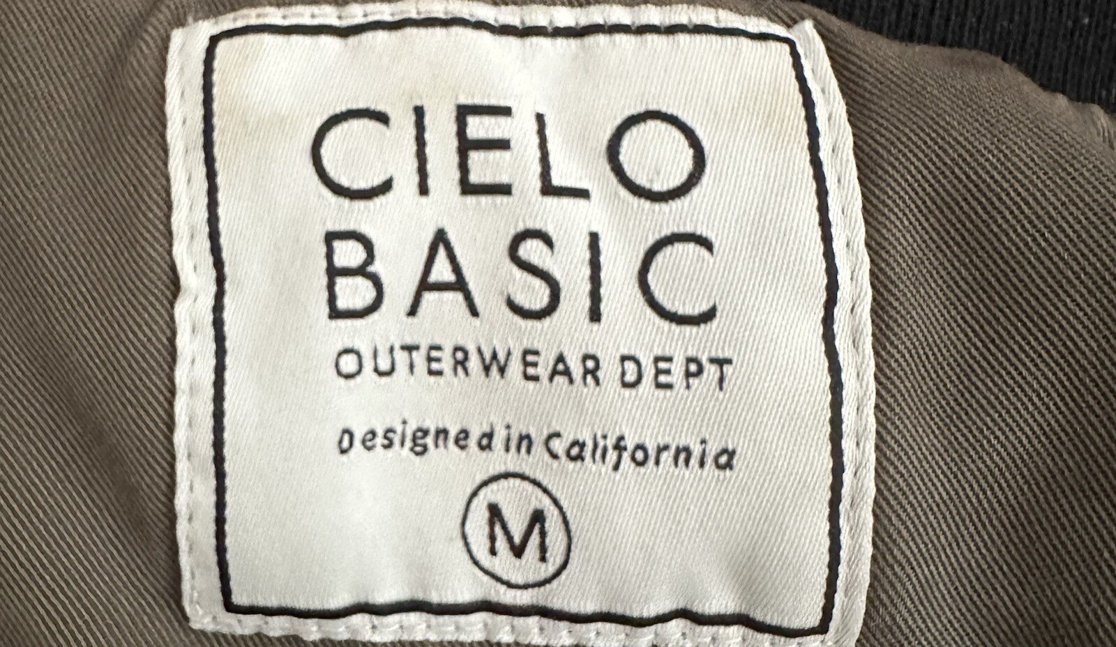 Cielo Basic Outerwear Women's Jacket Olive Green … - image 10