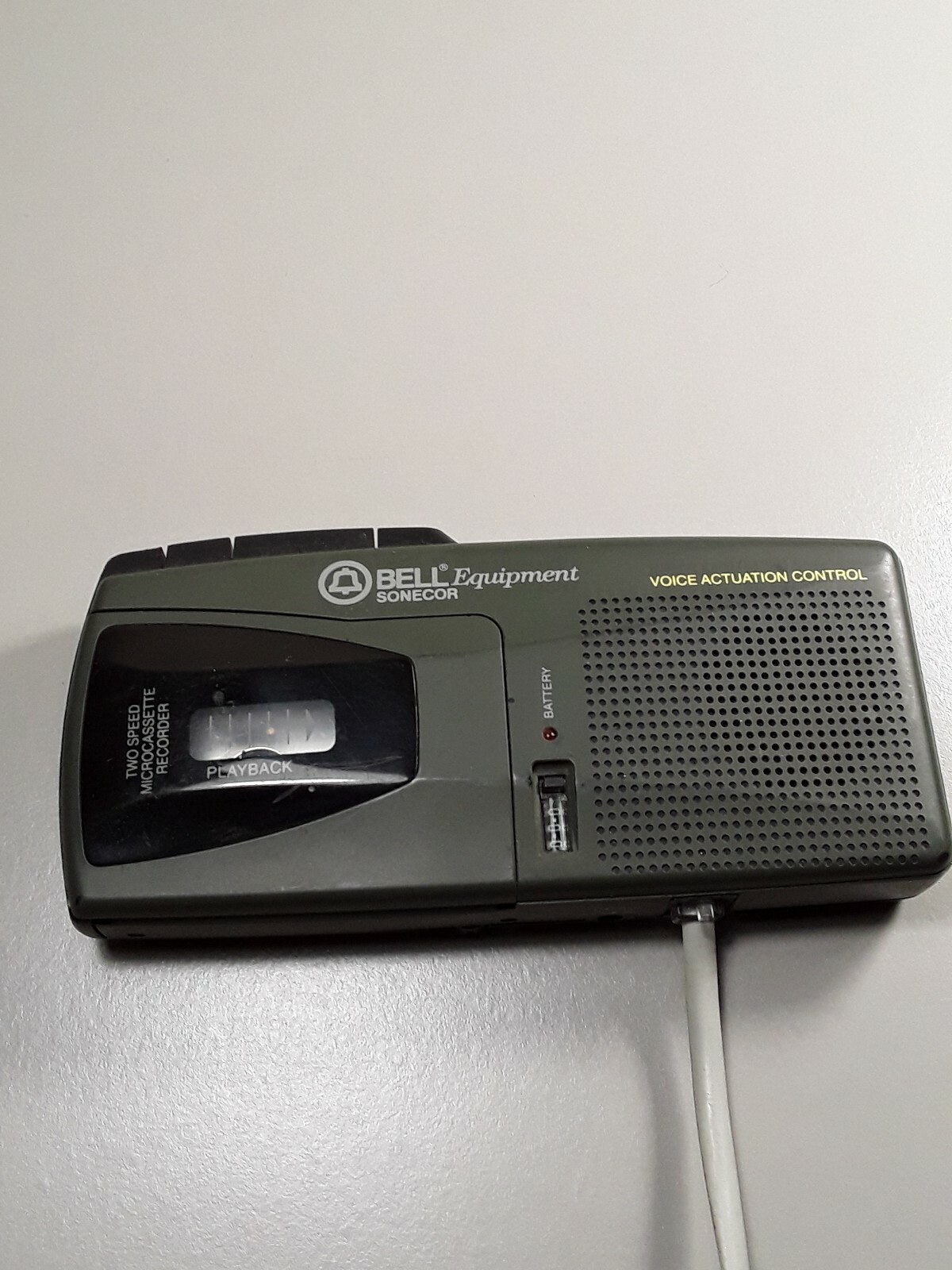 Bell Equipment Sonecor Micro Cassette Tele-Recorder BE-310VTR Telephone