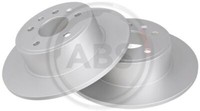 2X A.B.S. 16489 Bremsscheibe Hinten FüR Opel Saab