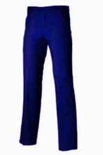 ROYAL BLUE WORK TROUSERS - Quality classic leg BRITISH MADE - TR98