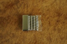 OMEGA 20MM HEAVY FLAT MESH DEPLOYMENT WATCH BAND BRACELET STRAP DIVERS EXTENSION