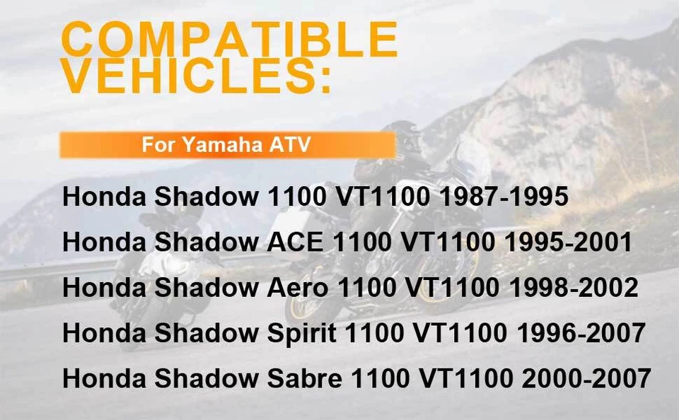 Bobinas de encendido 2 piezas con tapas para HONDA Shadow Aero 1100 VT1100C3 1998-2002 Foto 4 de 4