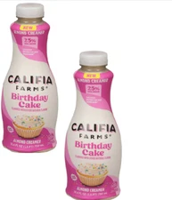Califia Farms Almond Creamer - Birthday Cake 25.4 oz - pack of 2