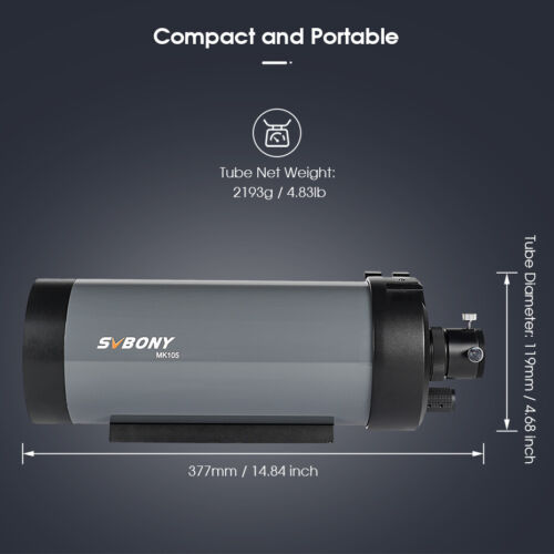SVBONY MK105 Telescope SV221 Diagonal Finderscope SPL Eyepiece Planetary View - Picture 11 of 21