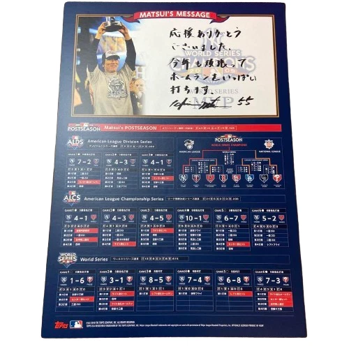 Topps Chrome Hideki Matsui 2009 World Series Champions Set Of 17 Card Japanese - Image 3 of 3