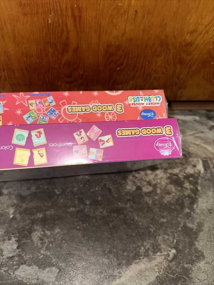 Disney Junior Wooden Puzzle Lot of 2 Set Mickey Mouse and princess games puzzles - Image 4 of 4