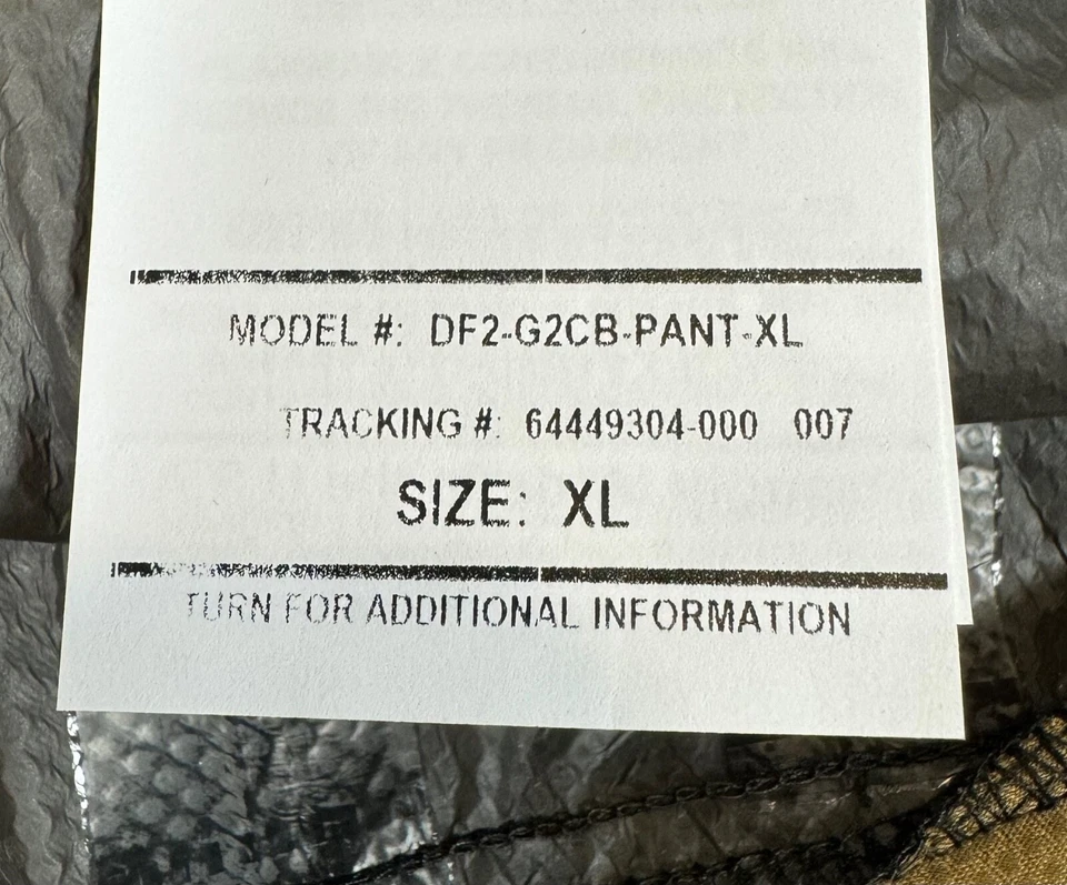 New DRIFIRE FR Storm System Pyrad Gore Tex Pants Hardshell Coyote X-Large XL - Image 3 of 4