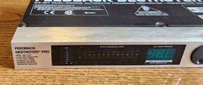 Behringer Feedback Destroyer Pro 24-Bit Dual-Engine Parametric EQ