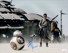 BEN SCHWARTZ Star Wars FORCE AWAKENS BB8 SIGNED 11x14 Photo Autograph JSA COA